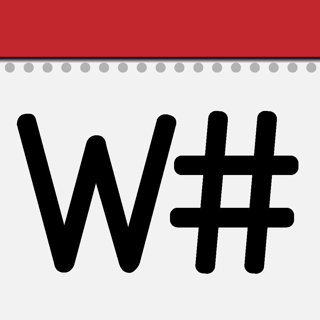 only week numebr app icon